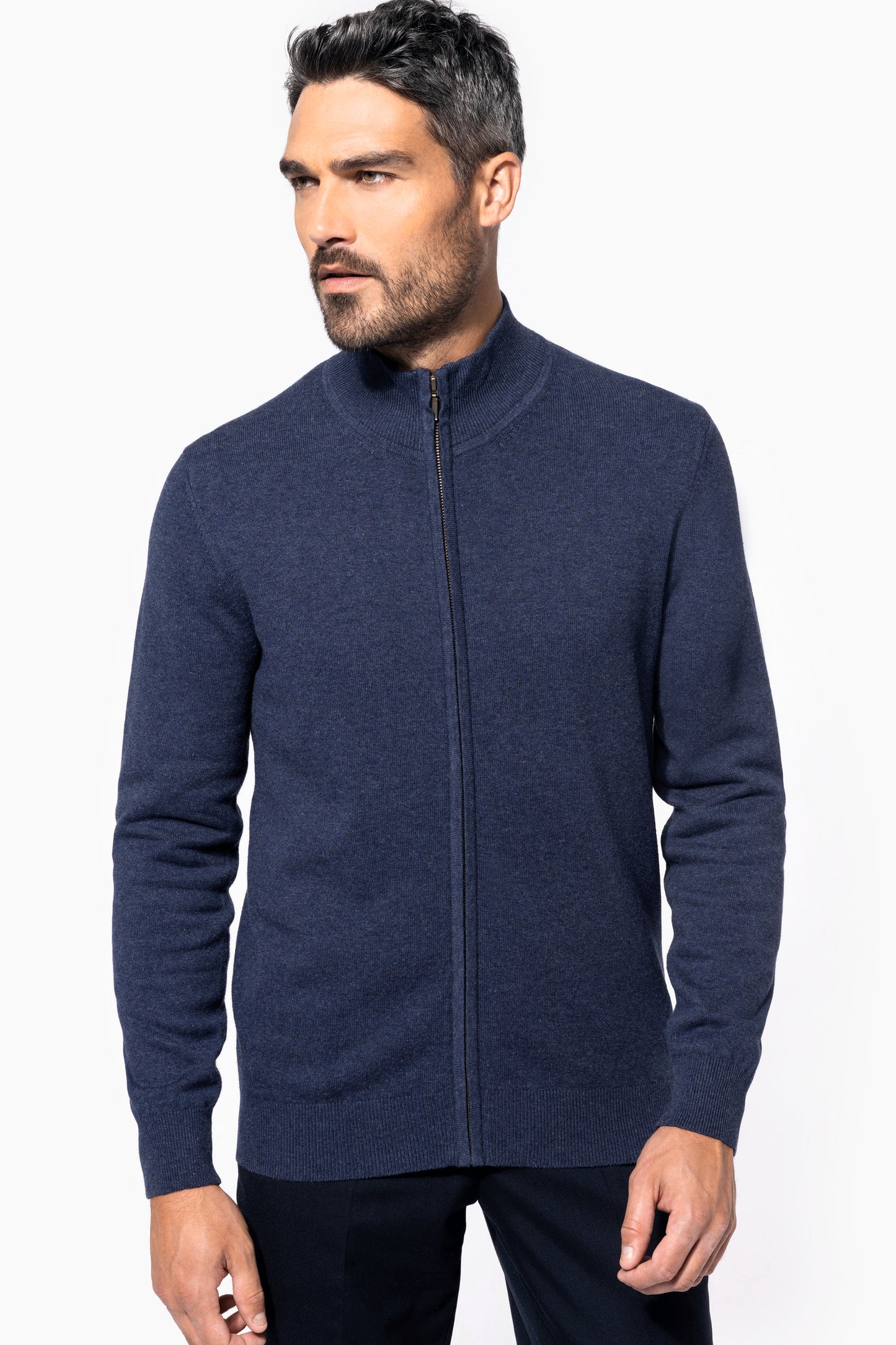 Premium cardigan met rits