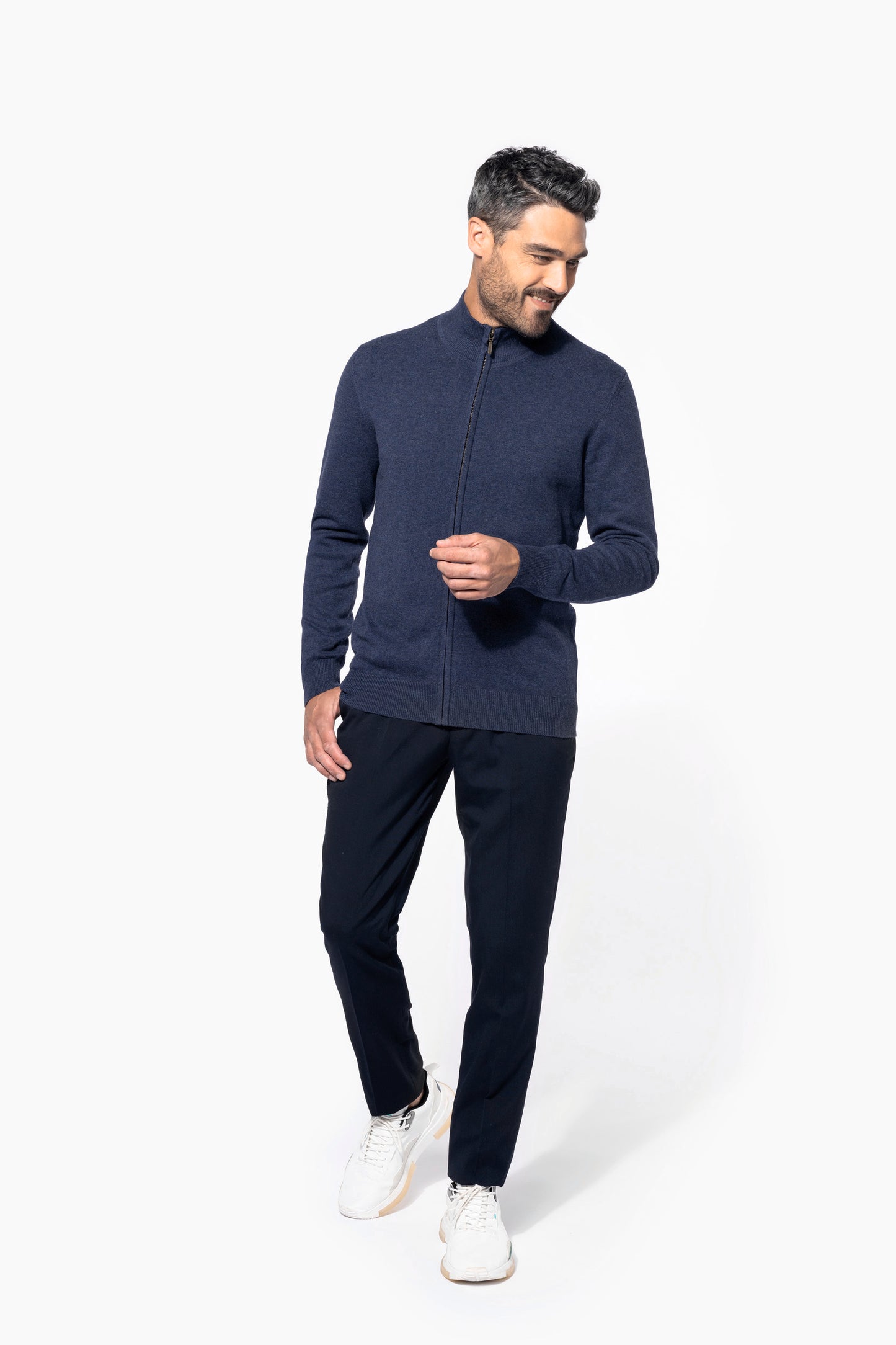 Premium cardigan met rits