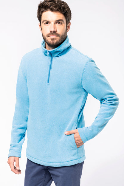 Enzo - Fleece met ritskraag