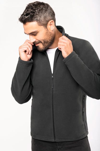 Marco - Zware fleece met rits