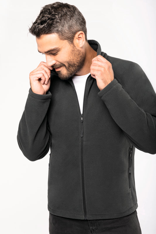 Marco - Zware fleece met rits