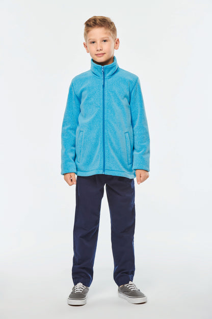 Kinderfleece met rits