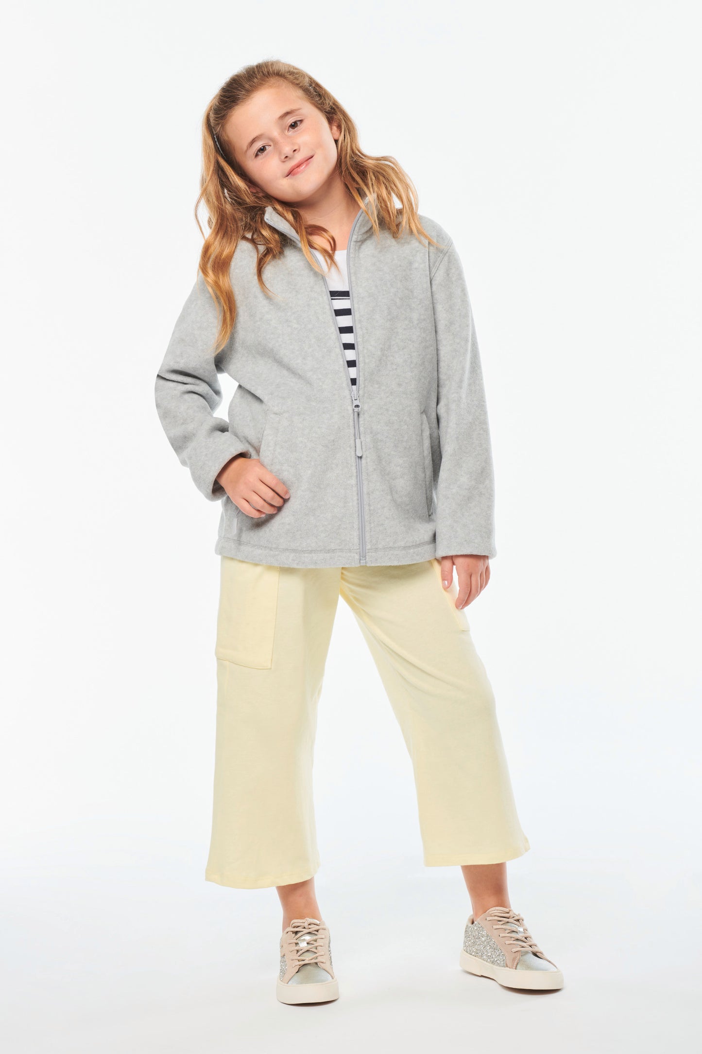 Kinderfleece met rits