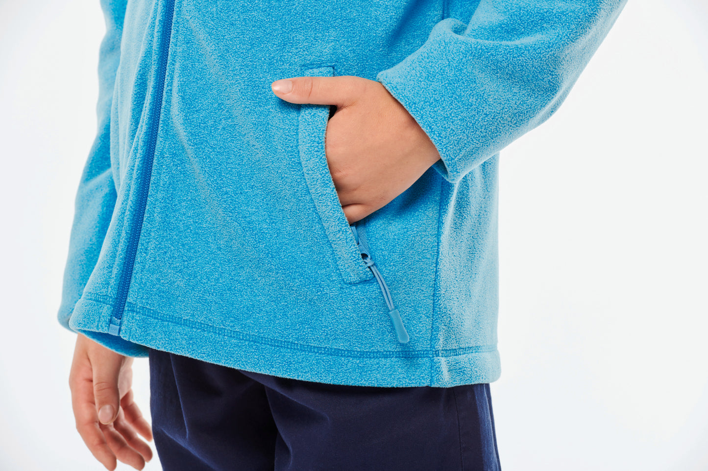 Kinderfleece met rits