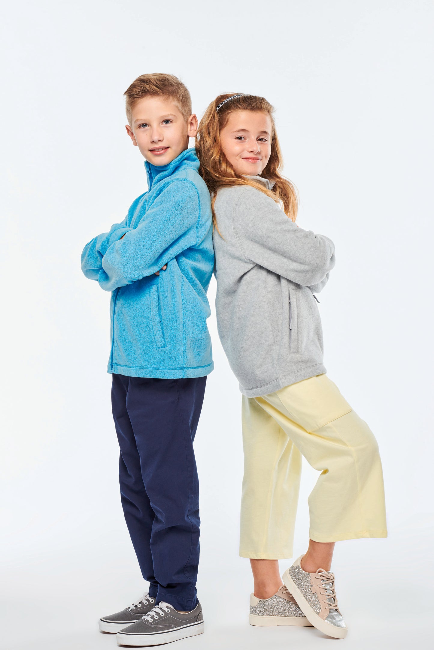 Kinderfleece met rits