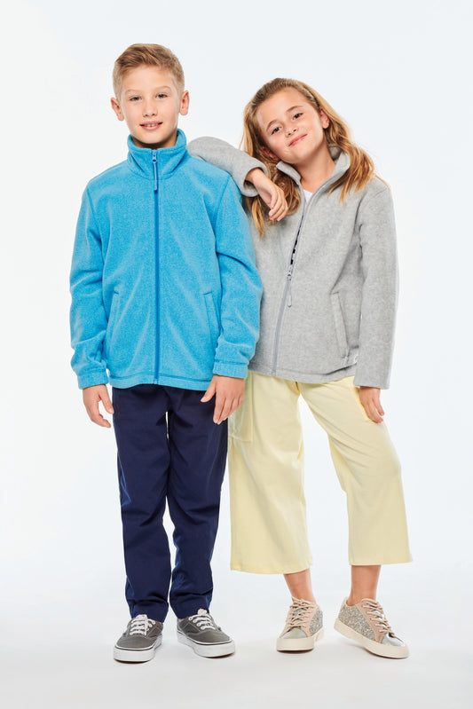 Kinderfleece met rits