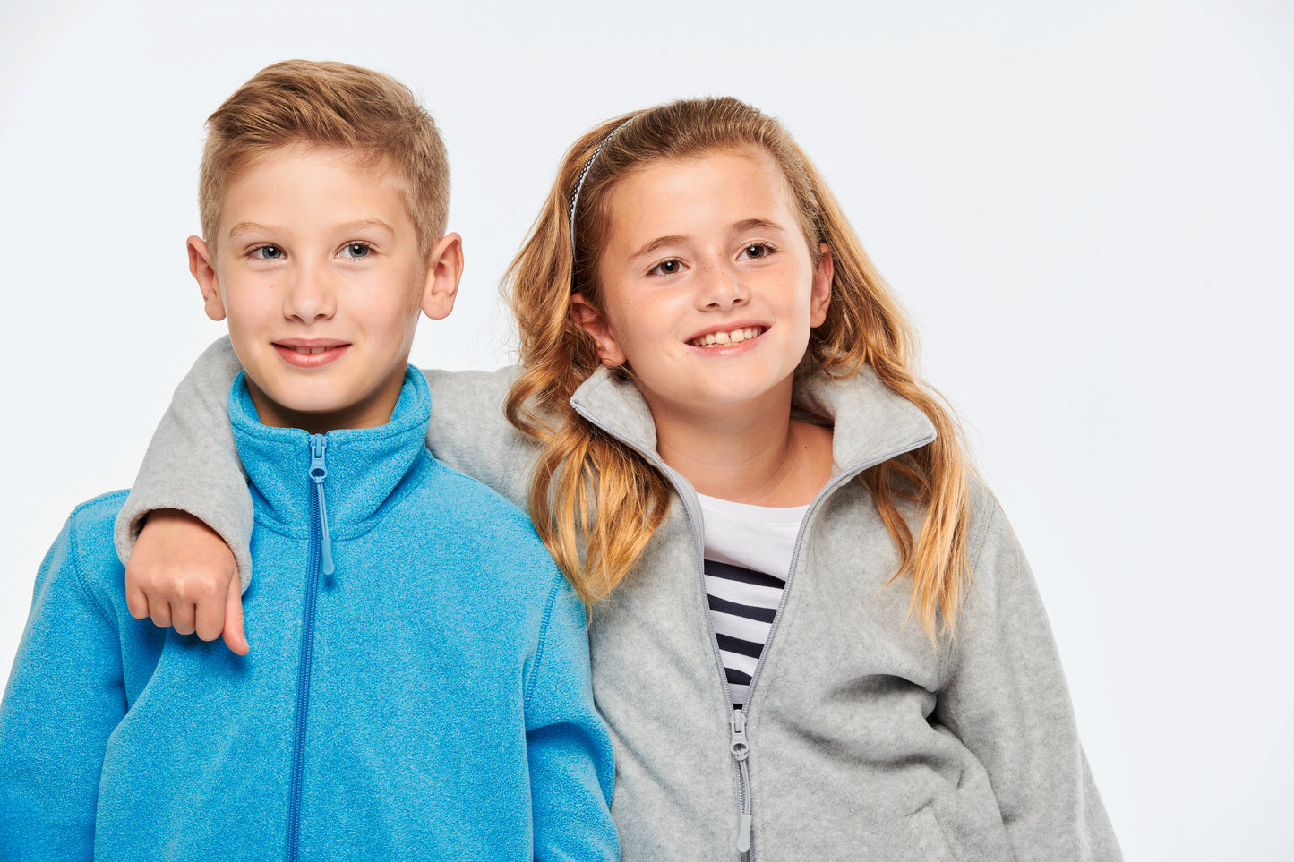 Kinderfleece met rits