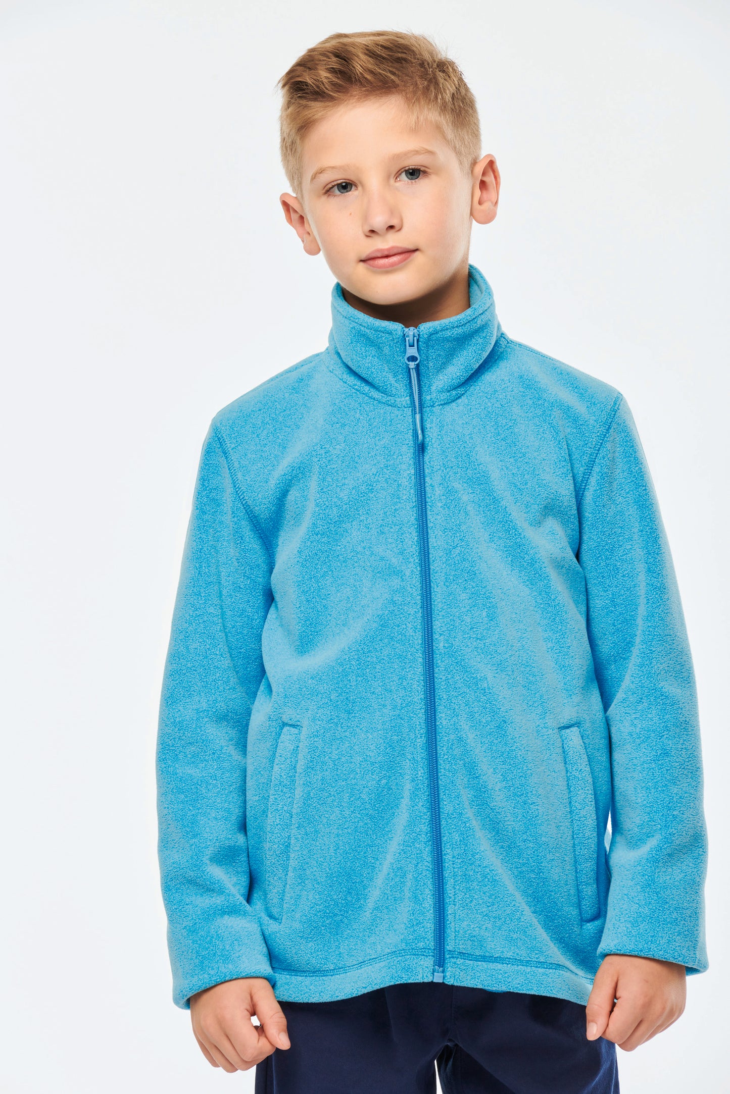 Kinderfleece met rits