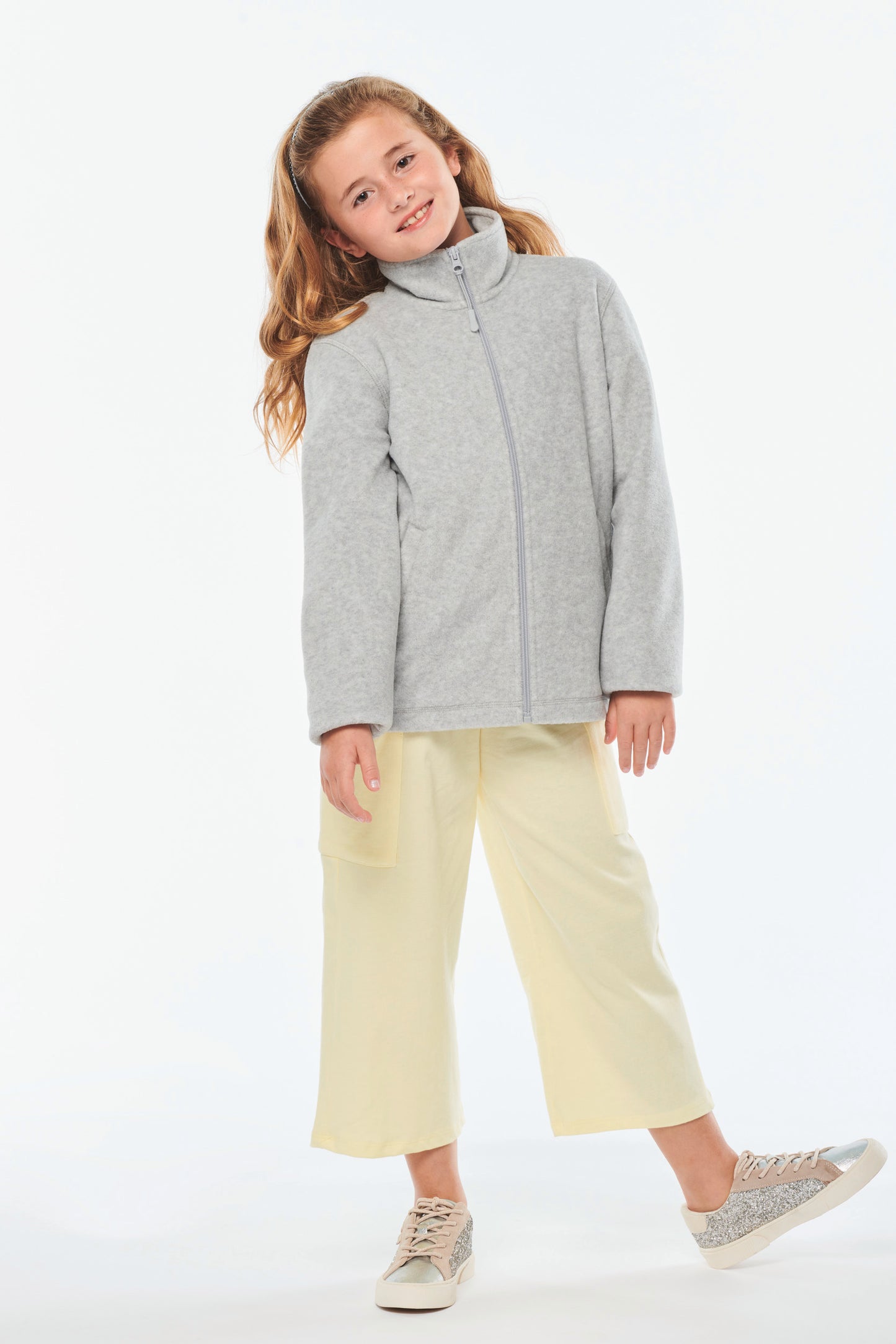 Kinderfleece met rits