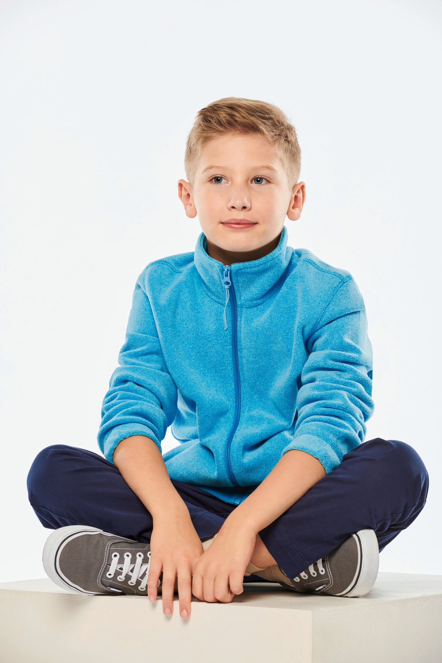Kinderfleece met rits