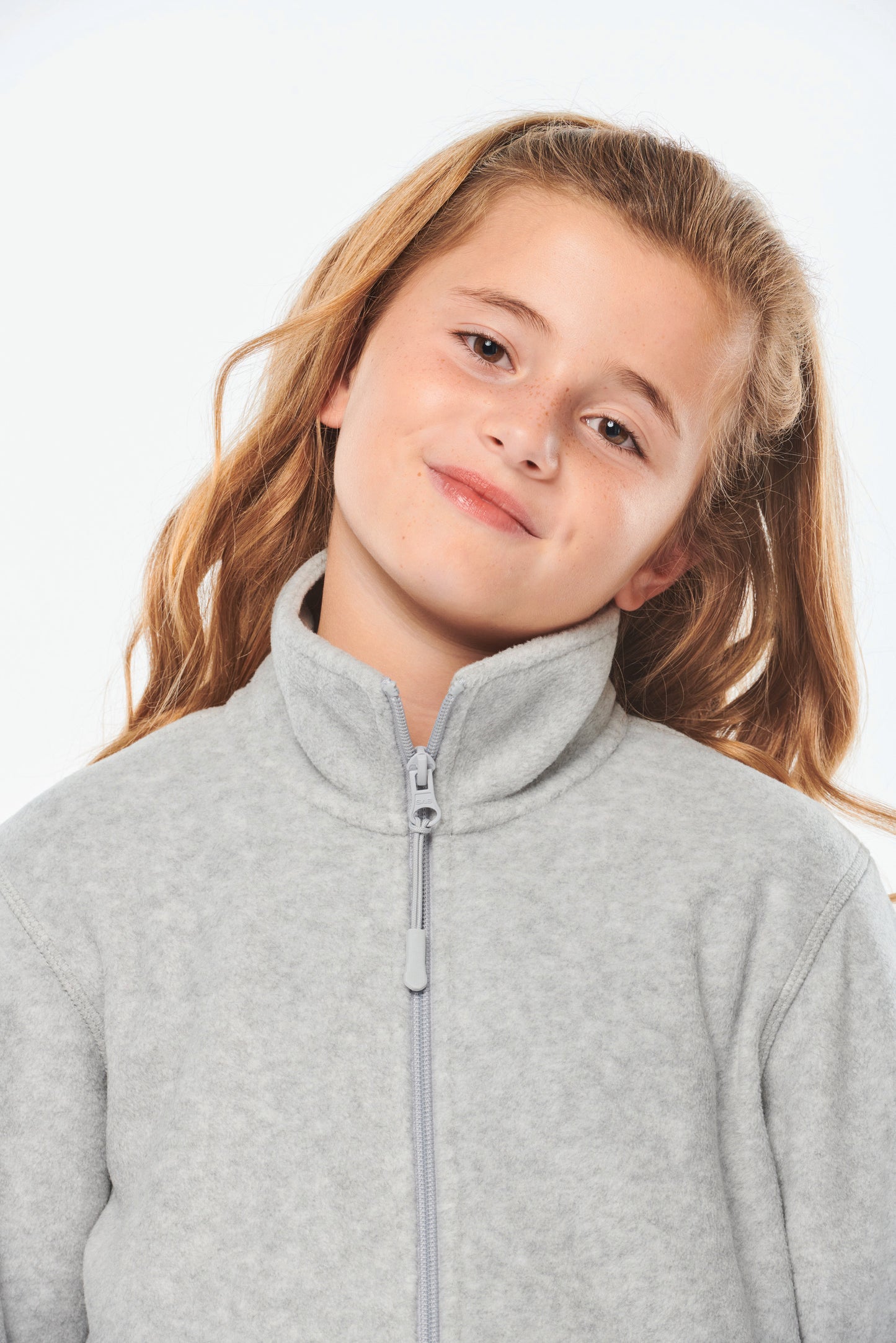Kinderfleece met rits