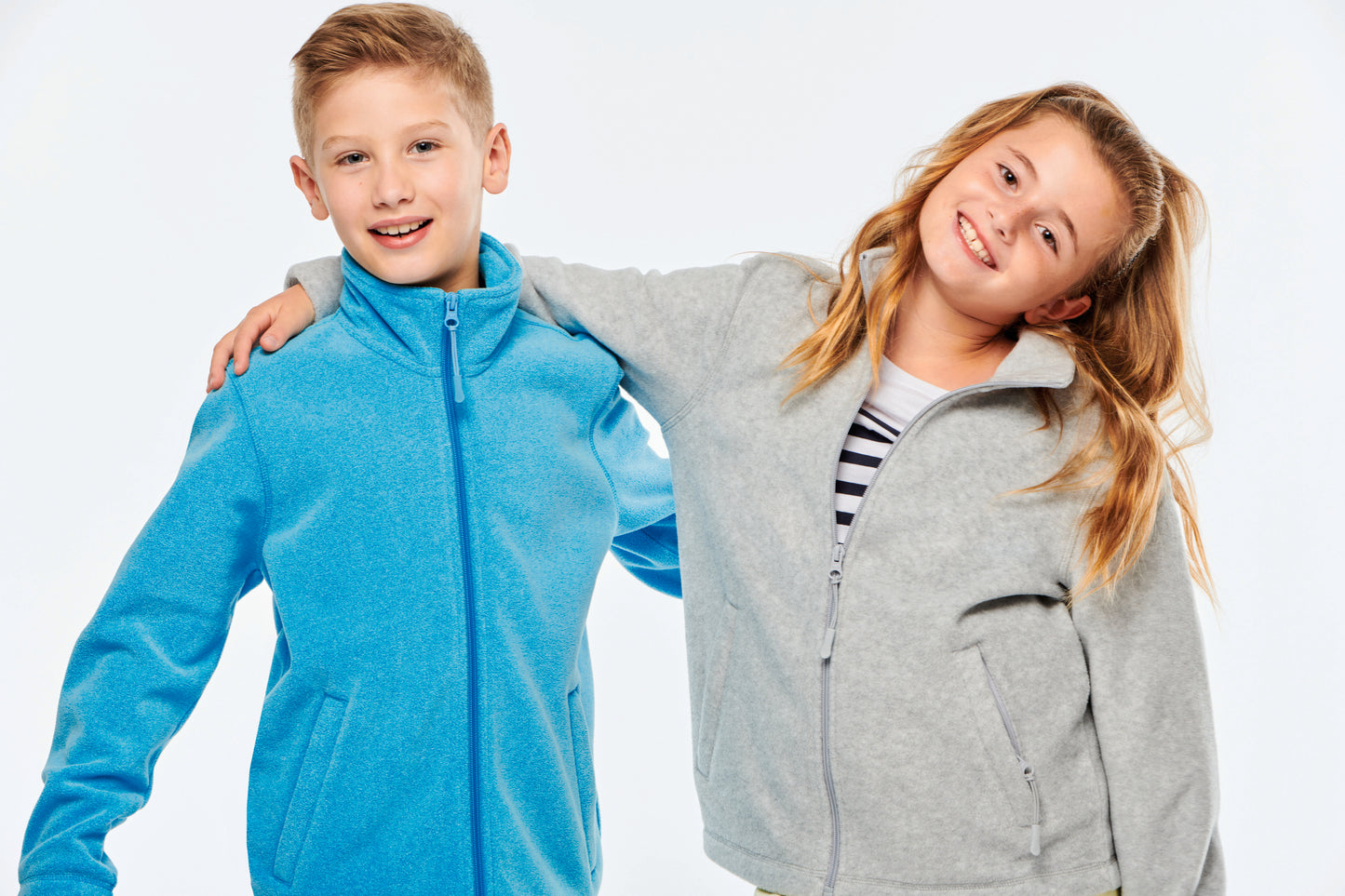Kinderfleece met rits