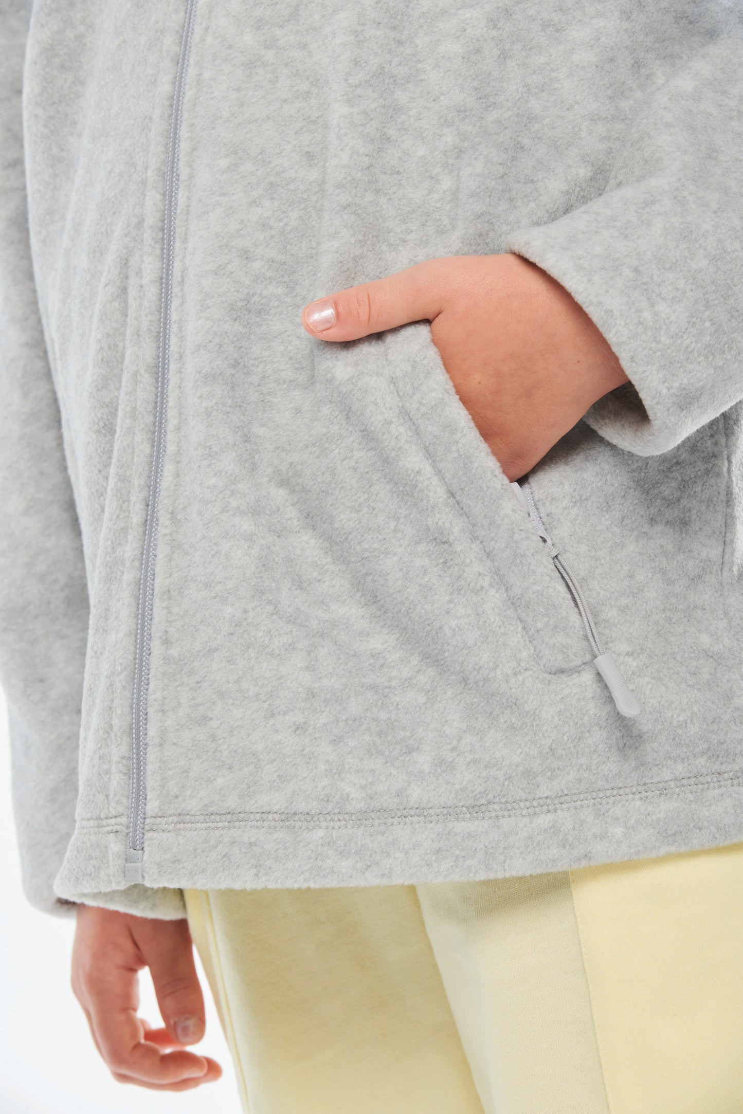 Kinderfleece met rits