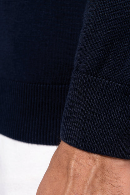 Herenpullover met ronde hals