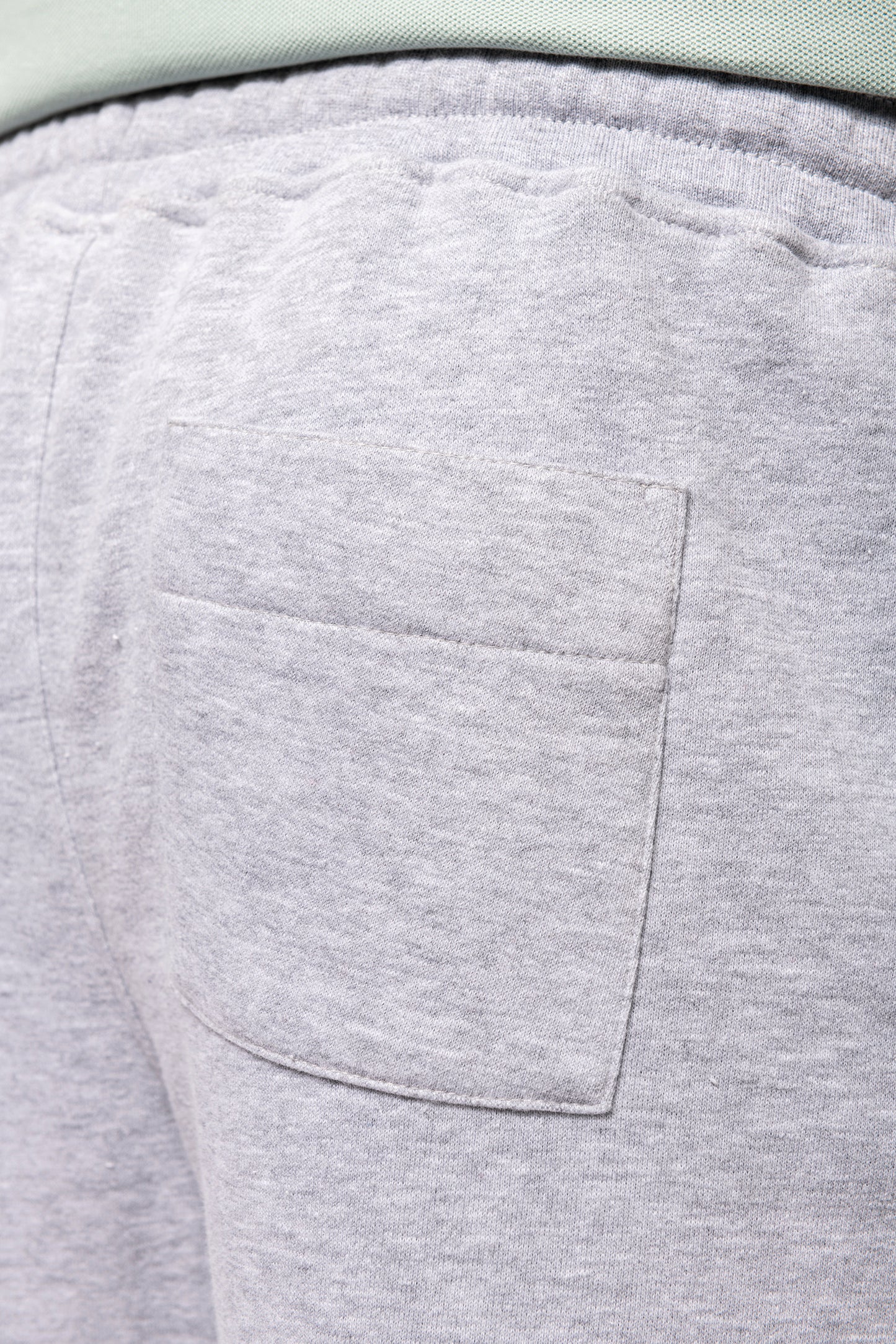 Ecologische herenbermuda in fleece