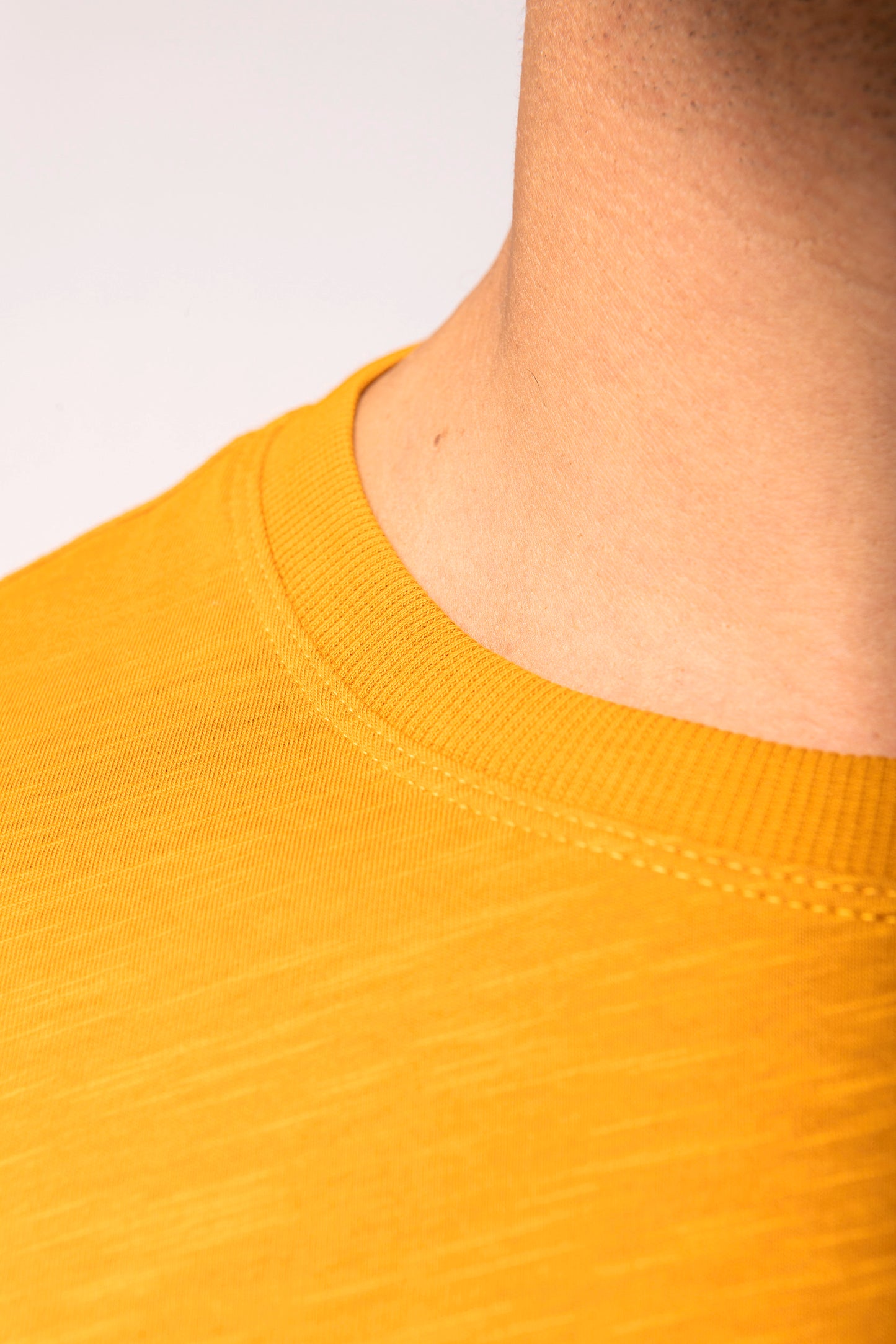 Heren T-shirt slub