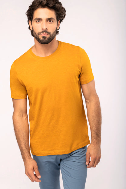 Heren T-shirt slub