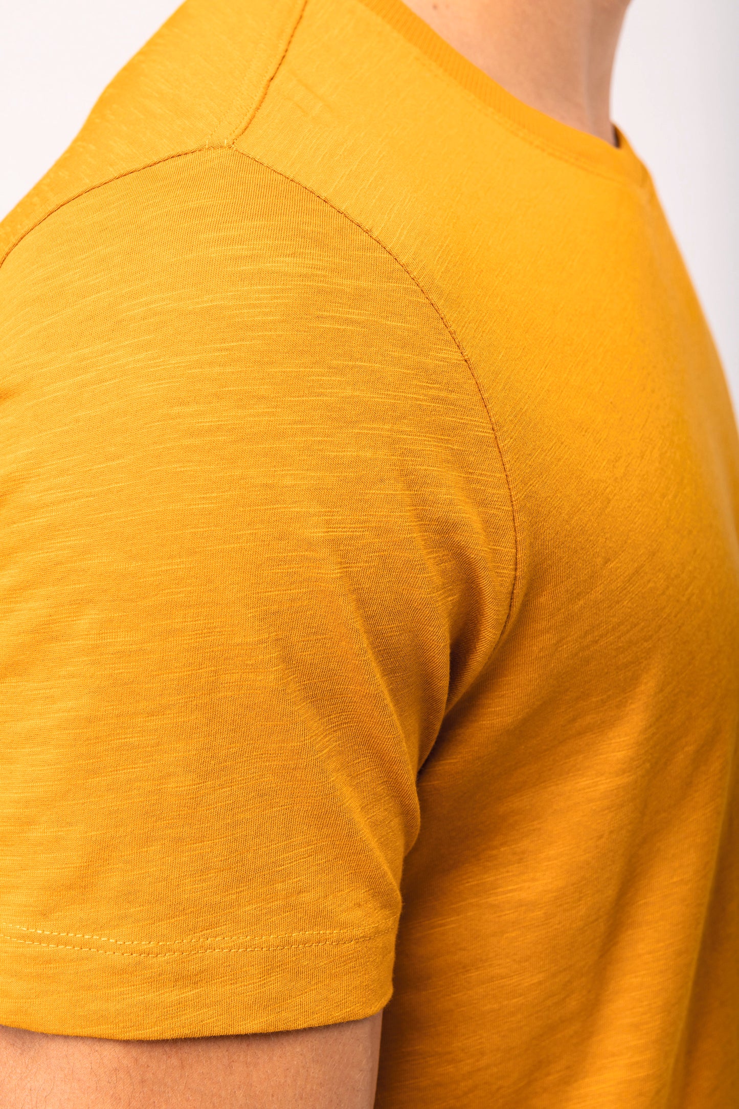 Heren T-shirt slub