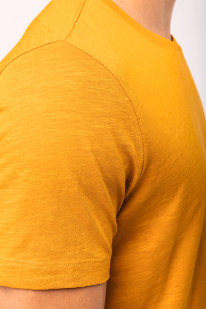 Heren T-shirt slub
