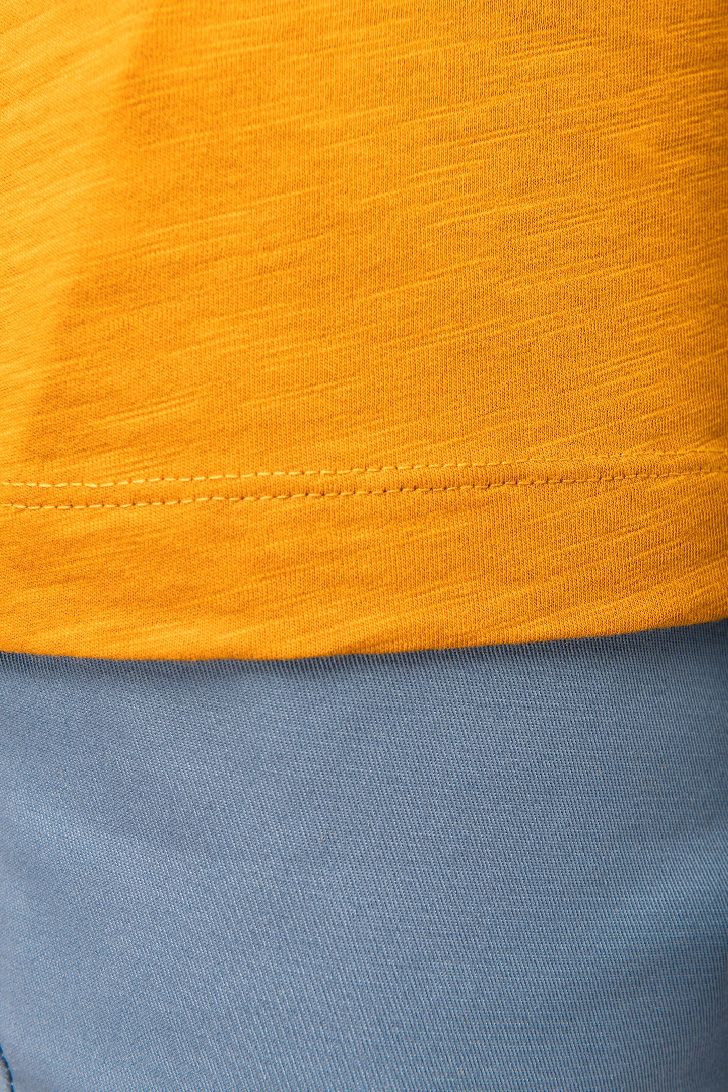 Heren T-shirt slub
