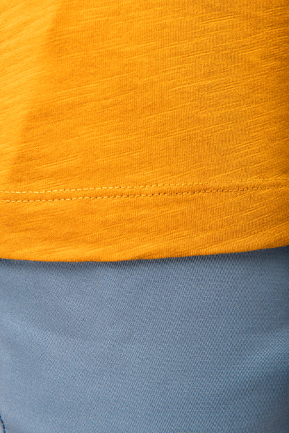 Heren T-shirt slub