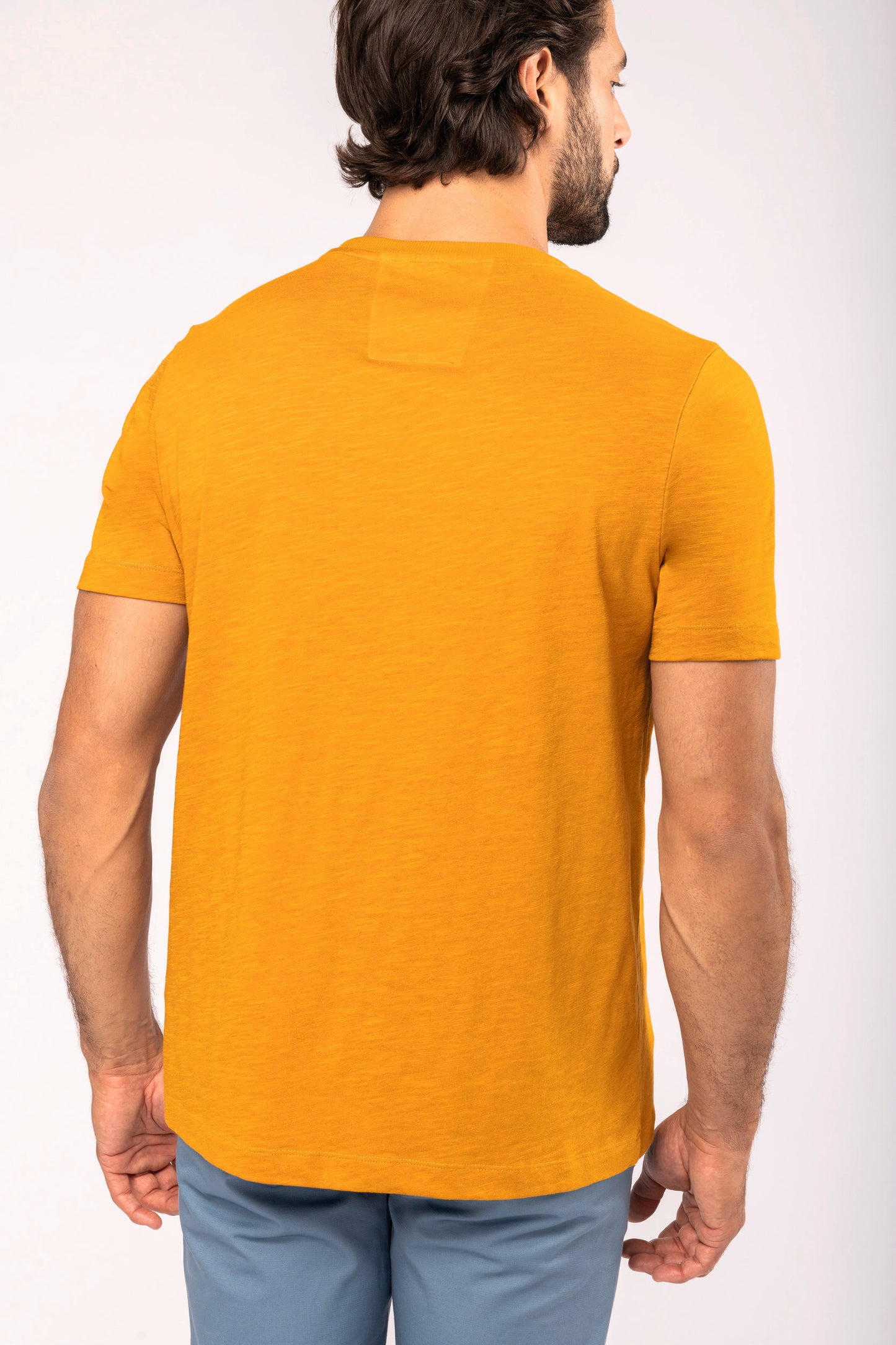 Heren T-shirt slub