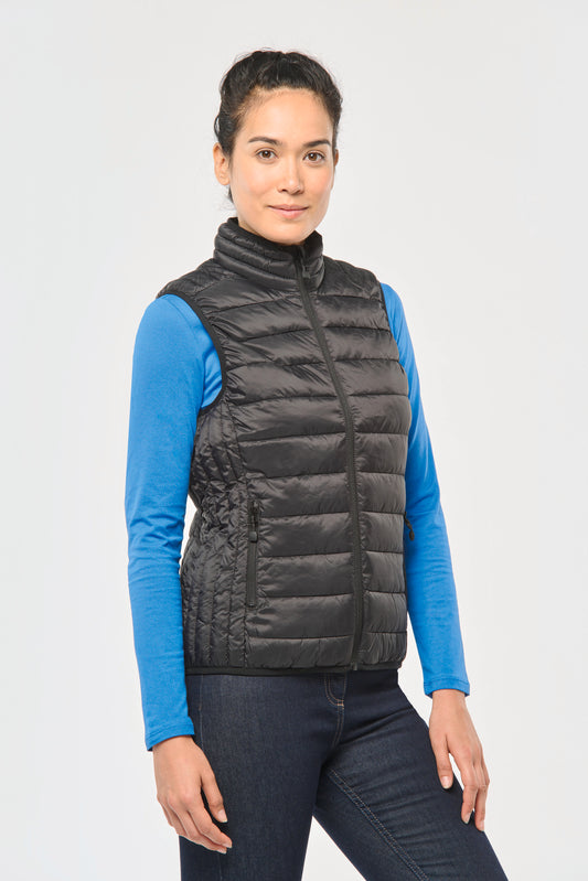 Ladies' lightweight sleeveless down jacket