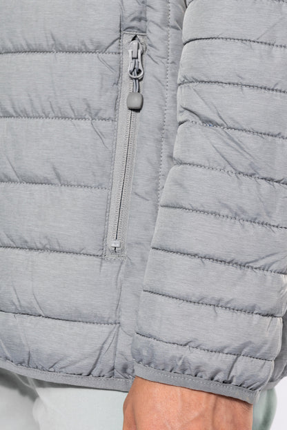 Men's lightweight hooded padded jacket