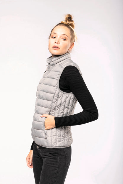 Ladies' lightweight sleeveless down jacket