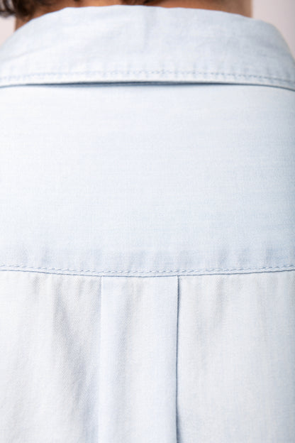 Afgewassen Twill  herenoverhemd