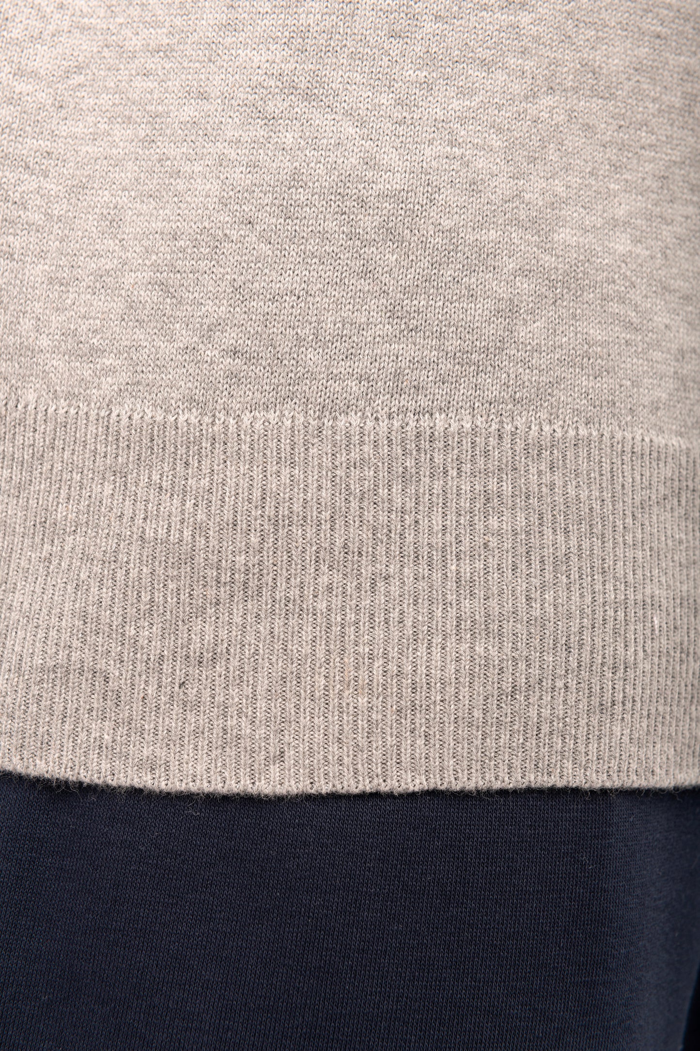 Heren pullover met ronde hals