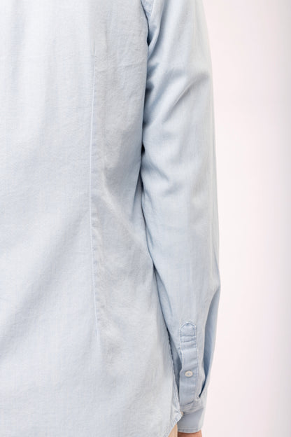 Afgewassen Twill damesblouse