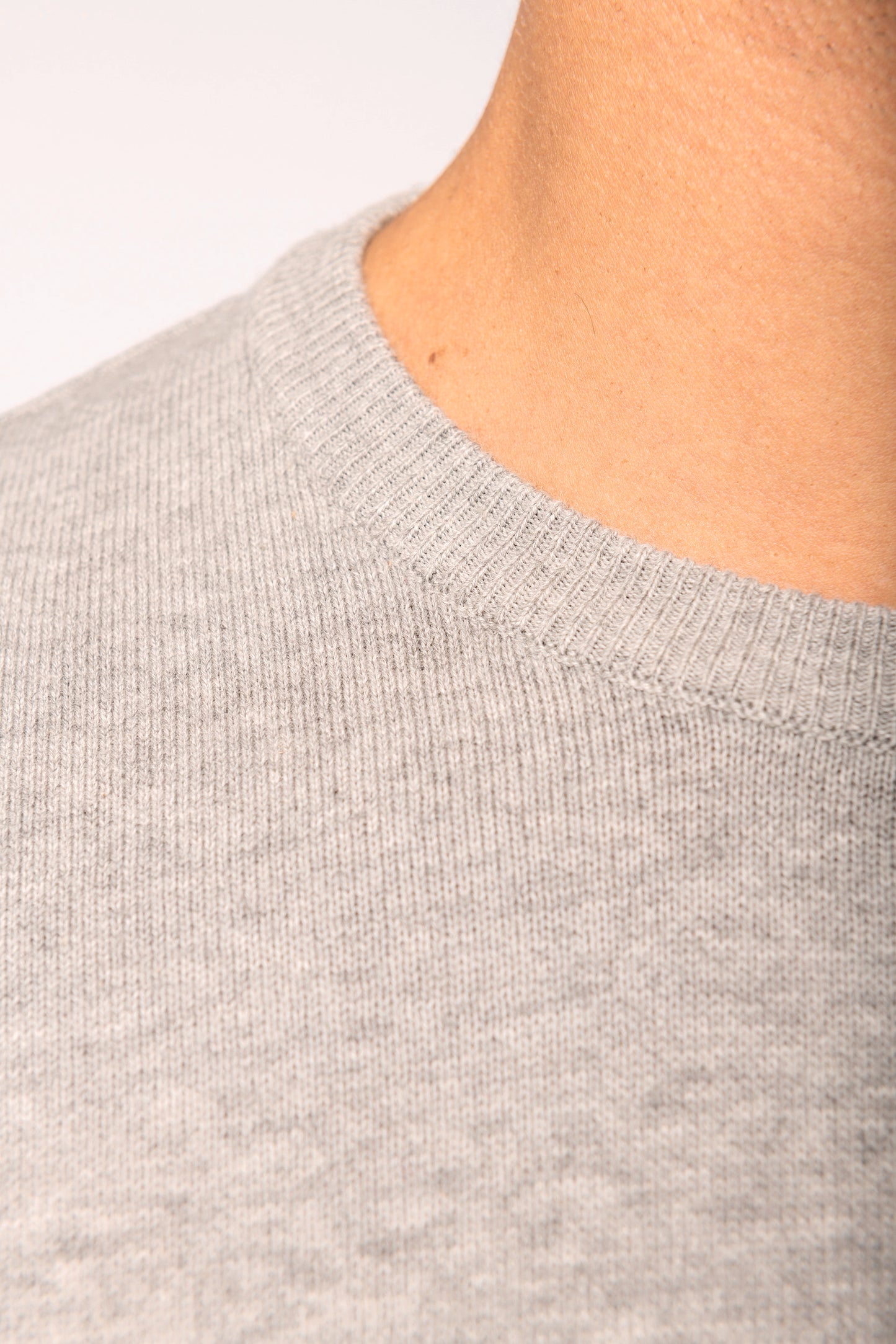 Heren pullover met ronde hals