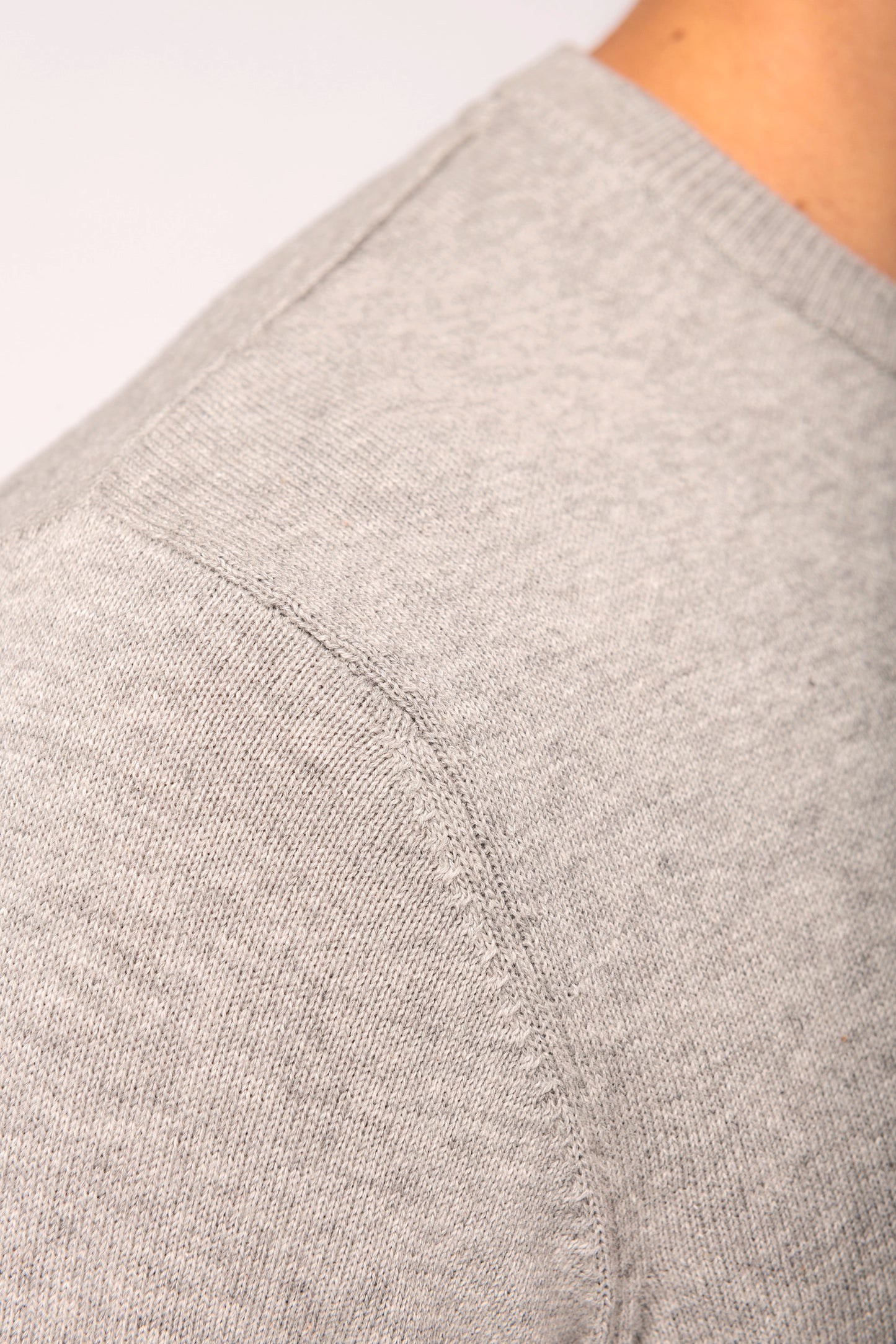 Heren pullover met ronde hals