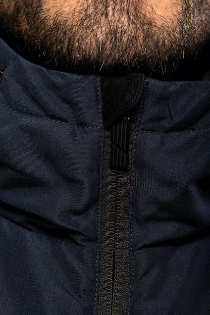 Unisex gerecyclede parka met capuchon