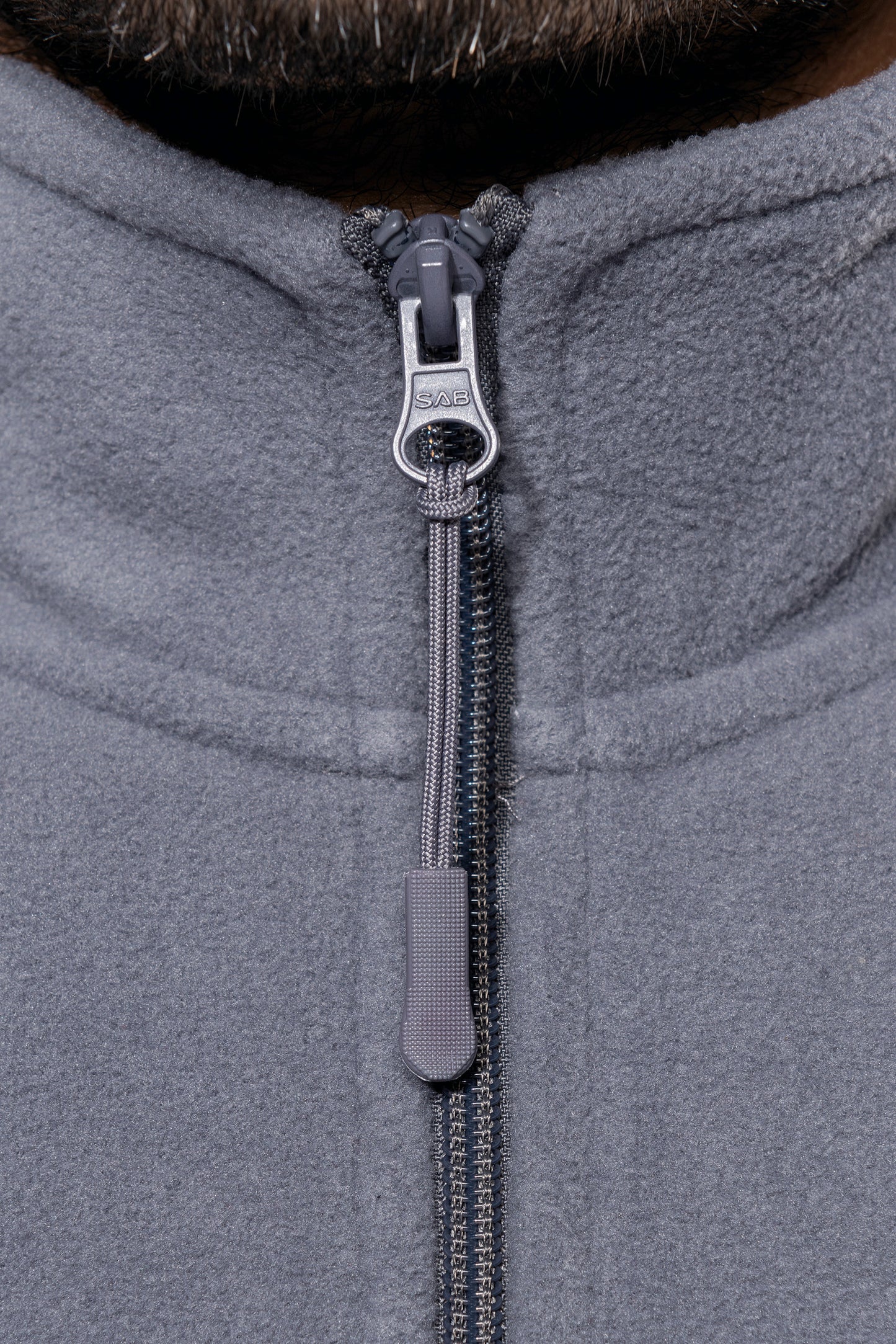 Microfleece met rits