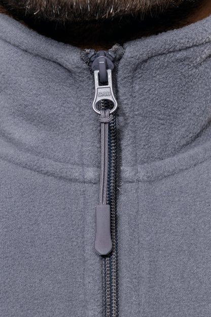 Microfleece met rits