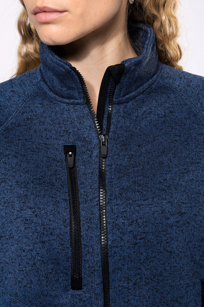 Heather damesvest met rits