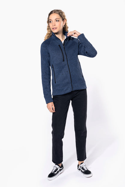 Heather damesvest met rits