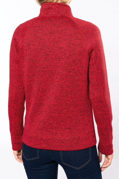 Heather damesvest met rits