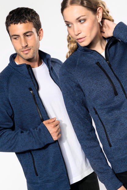 Heather damesvest met rits
