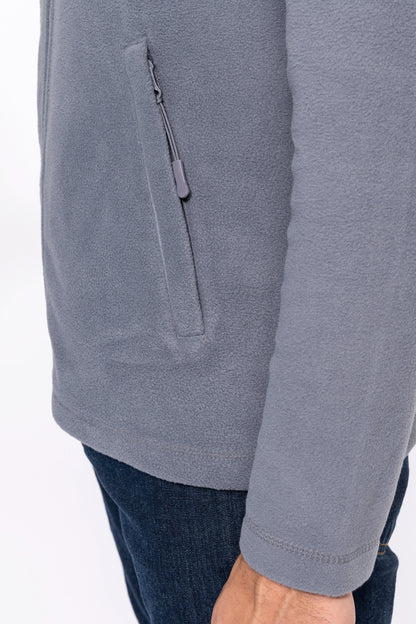 Microfleece met rits