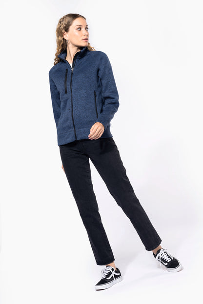 Heather damesvest met rits