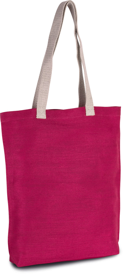 Shopper van jute/katoen