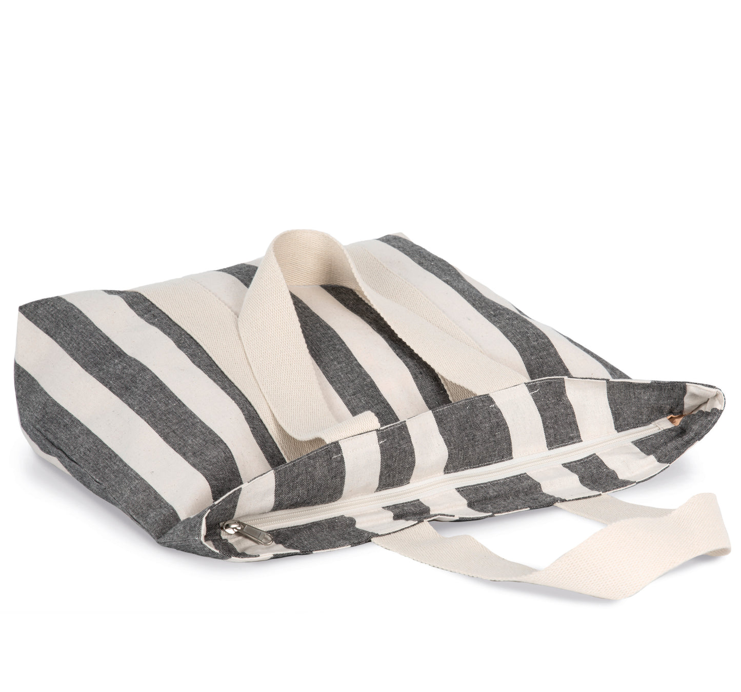 Gerecyclede shopper - Gestreept