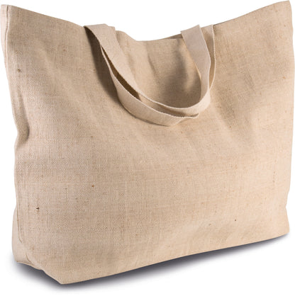 Grote, rustieke shopper/reistas