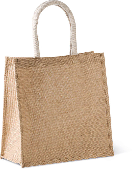 Shopper van jutecanvas - groot model