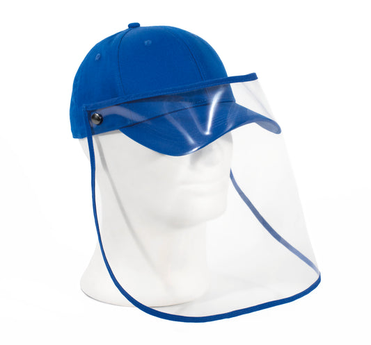 Cap met transparante visor