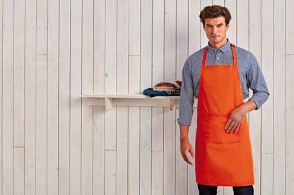 Colours Bib Apron With Pocket