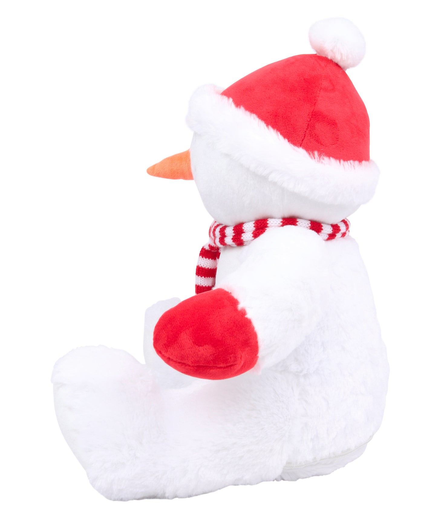 Knuffel met rits sneeuwman